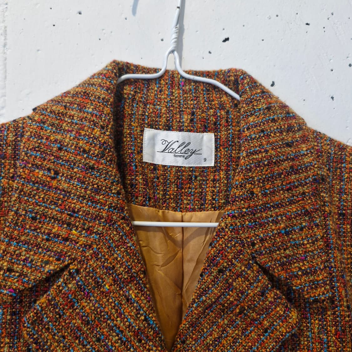 JPN 빈티지 모 트위드 블레이저 자켓 ~77 상품이미지3