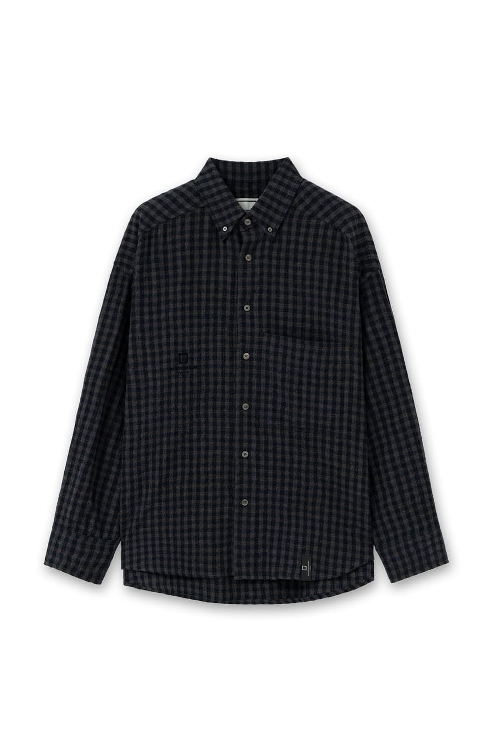 [구매] 우영미 / 25fw 그레이 깅엄 체크 셔츠 44 상품이미지1