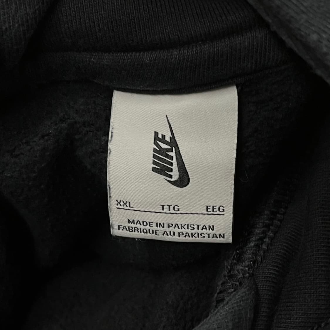 [정품/XXL] 나이키 스우시 블랙 후드티 nrg b16 상품이미지6