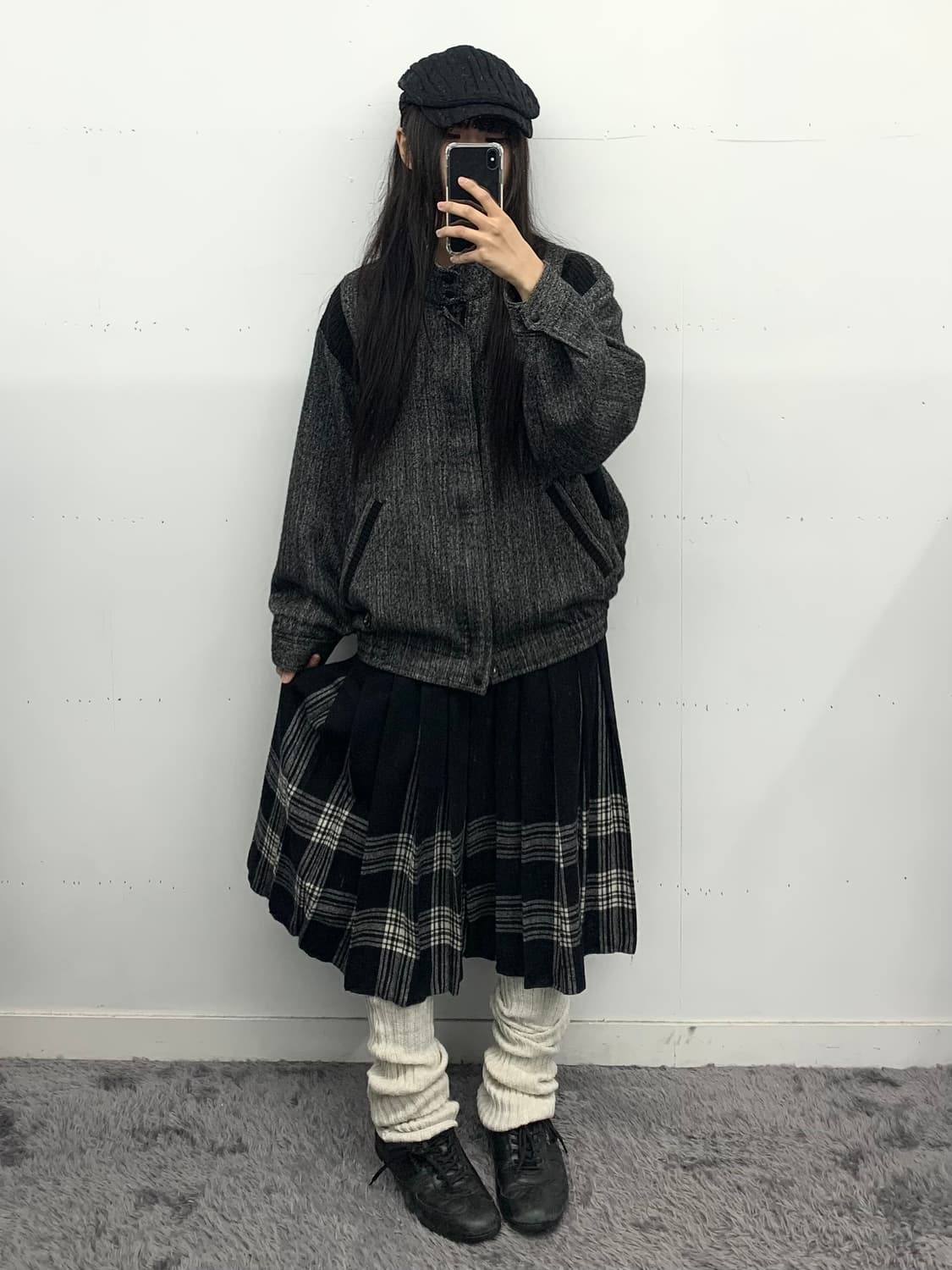 Pendleton usa 70s 버진울 스커트 상품이미지1