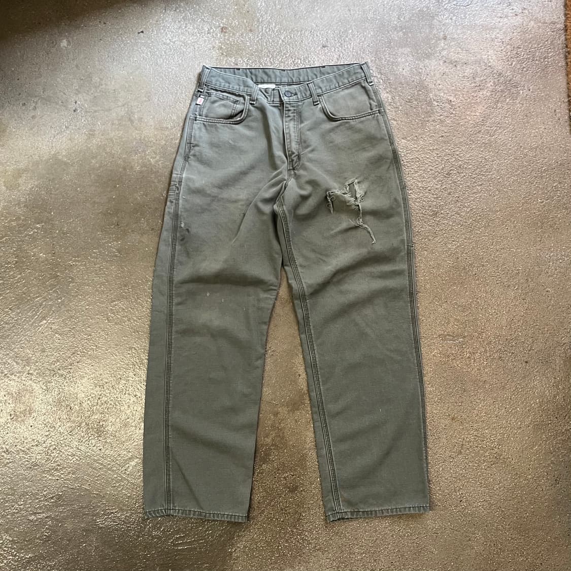 Carhartt FR 데미지 카펜터 팬츠 (33“) 상품이미지2