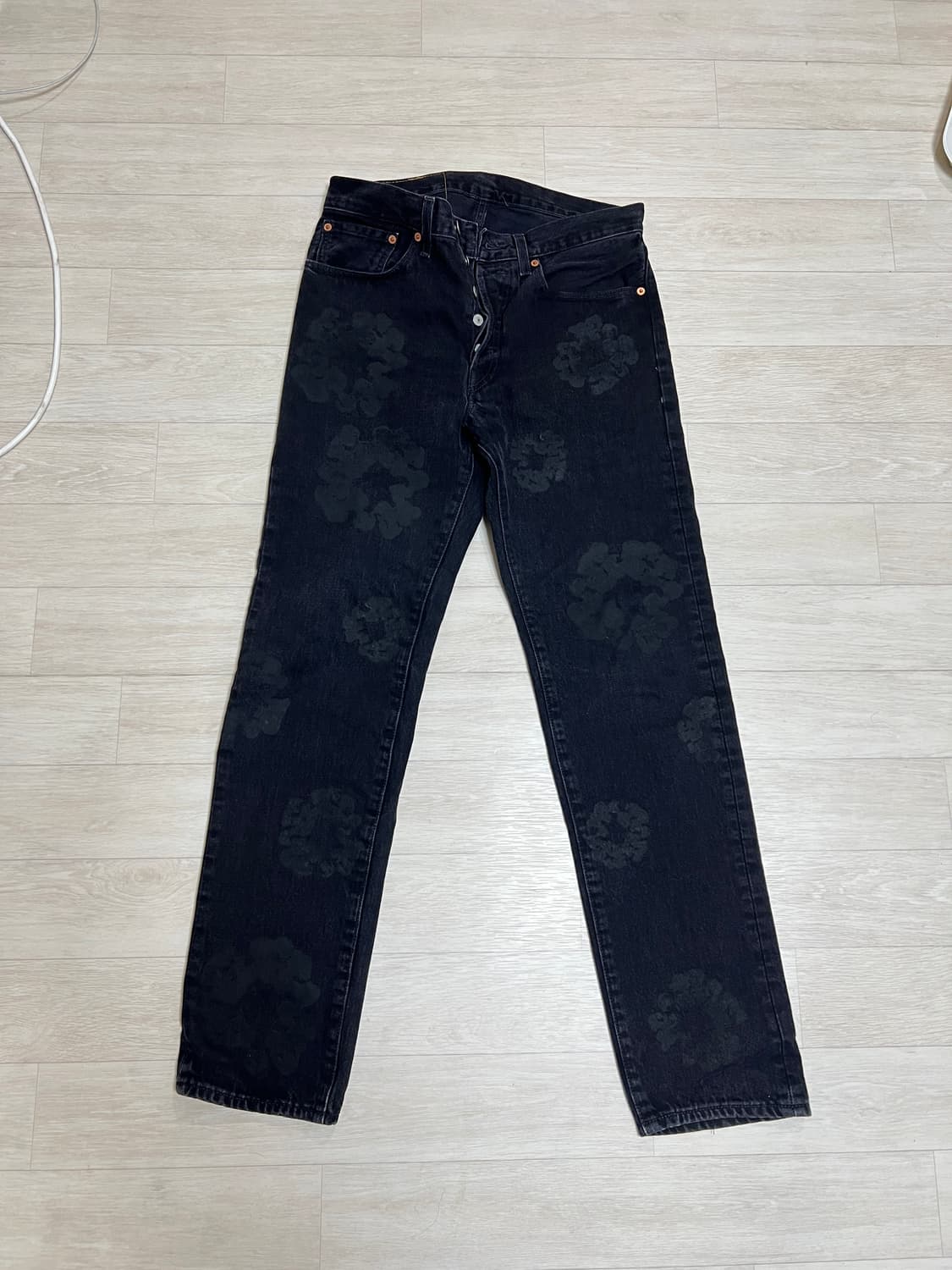 데님티어스 모노 블랙 진 (31/32) 상품이미지2