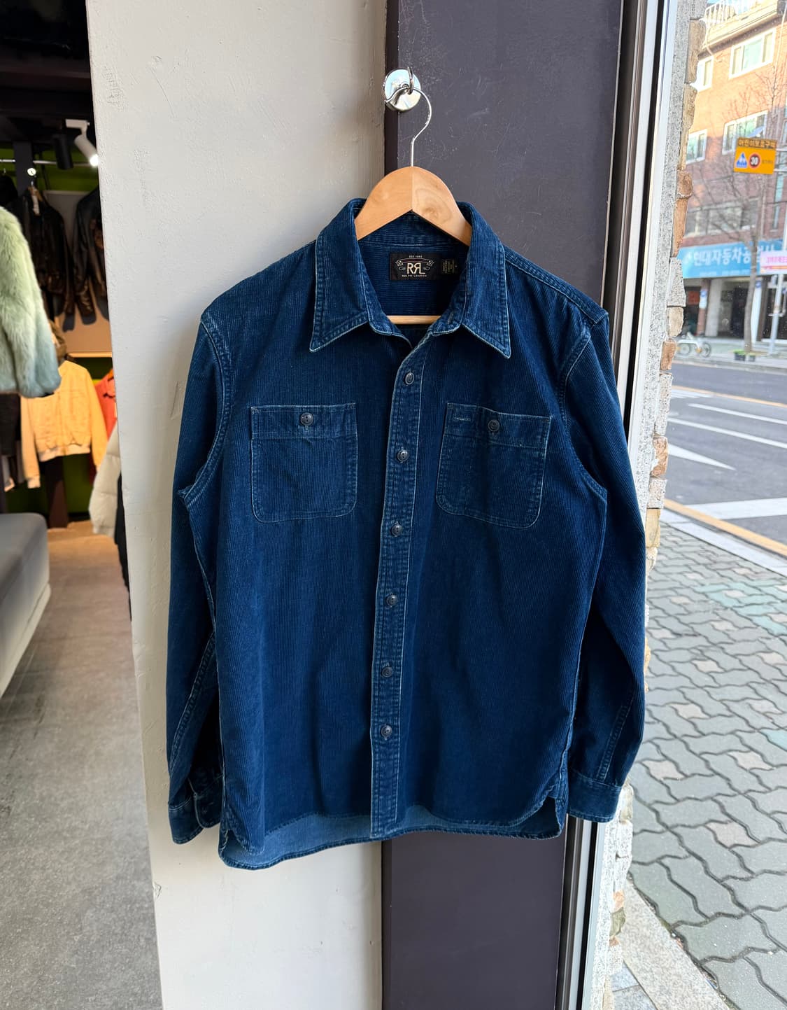 M/ RRL 더블알엘 코듀로이 복각 워크셔츠 상품이미지4