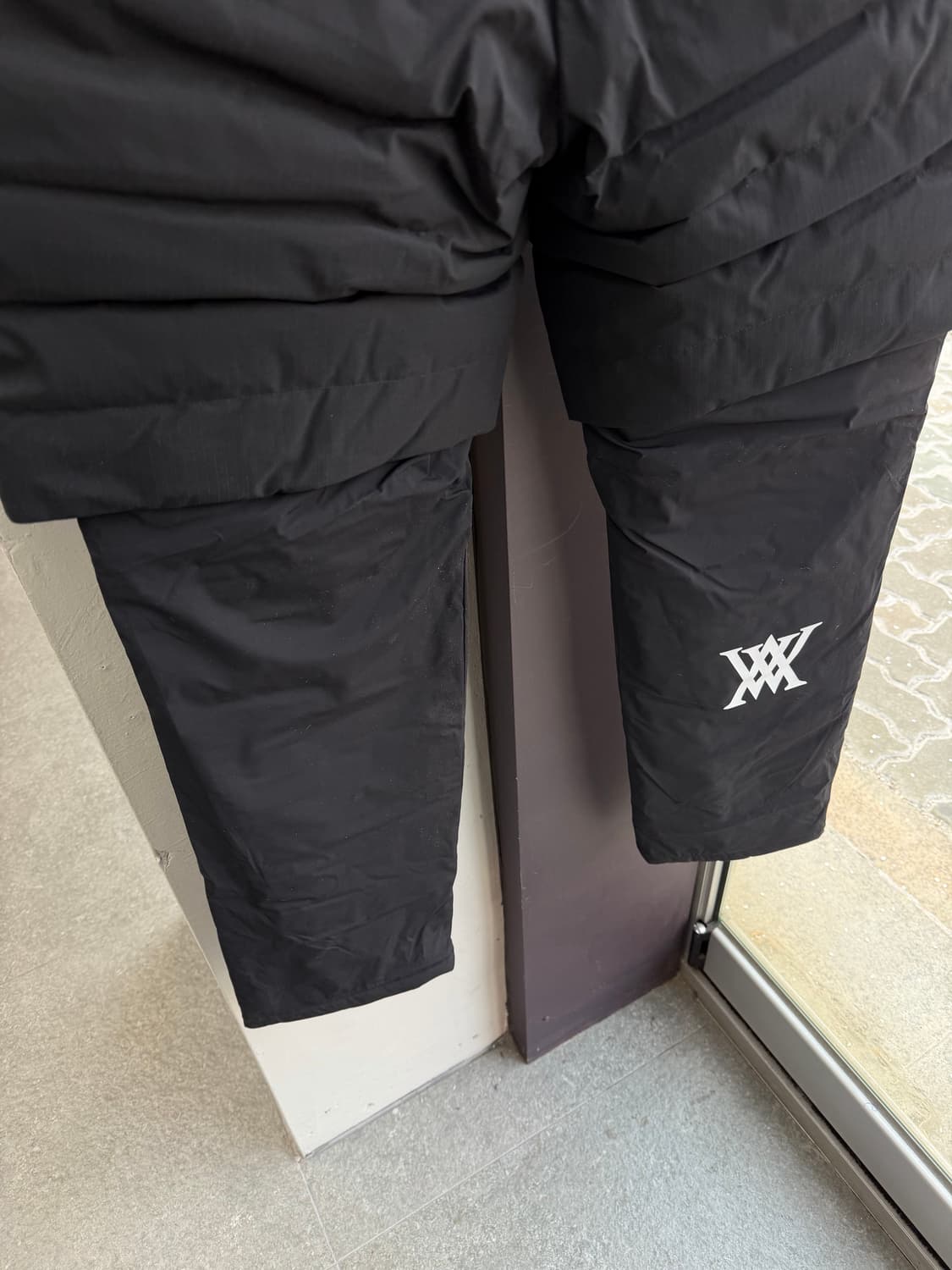 L(82)/ 어뉴 구스다운 로고 패딩팬츠(새상품) 상품이미지8