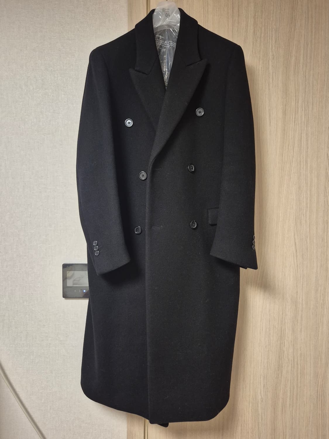 브랜드 울모직코트 더블브레스트 상품이미지1