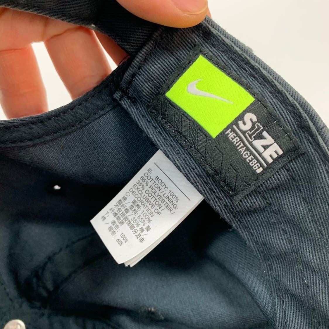 나이키 헤리티지86 스우시 썬페이디드 빈티지 볼캡 상품이미지6