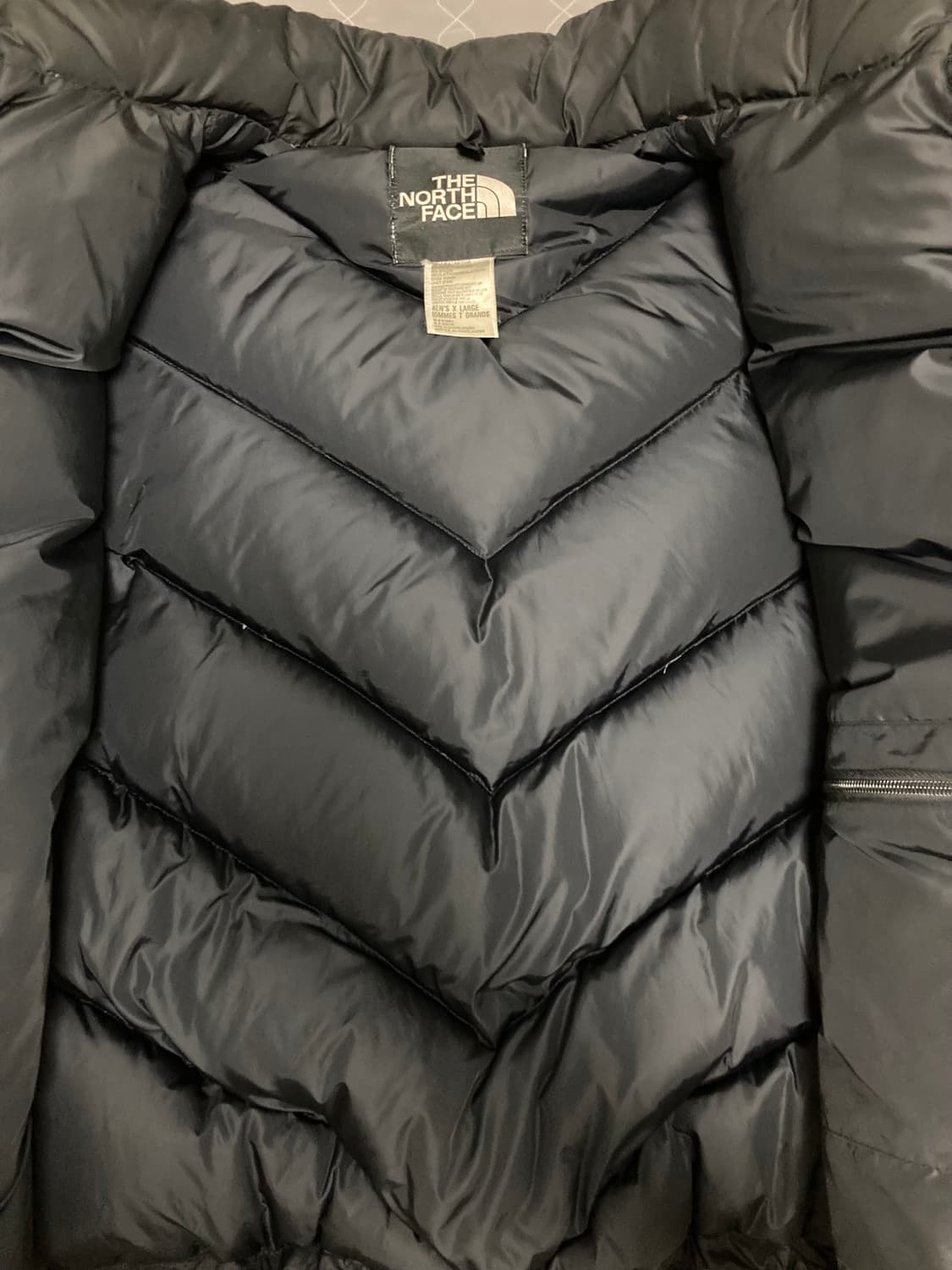 노스페이스 어센트 눕시 패딩 블랙 XL (예약중) 상품이미지3