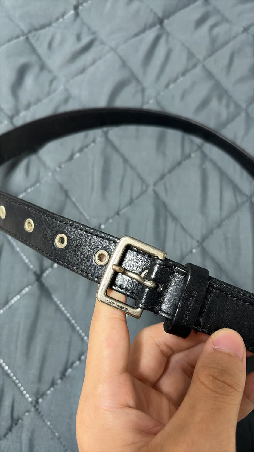 디올옴므 06ss 에디슬리먼 아일릿 벨트 95사이즈 상품이미지3