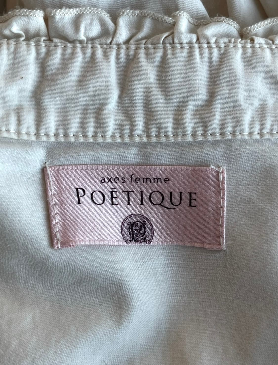 axes femme 아일렛 셔츠 블라우스 상품이미지7