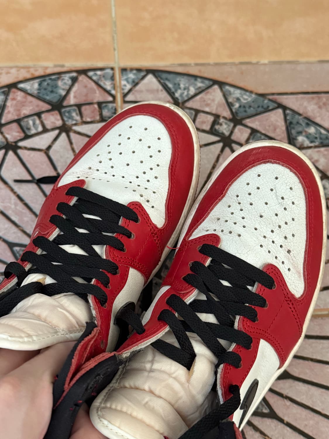 나이키 조던 1 레트로 하이 og 시카고 2022 상품이미지7