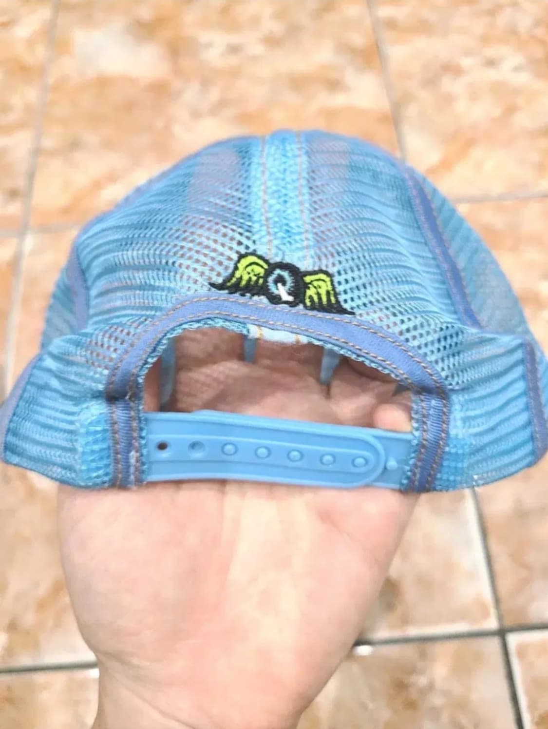 본더치 메쉬 트러커캡 블루 상품이미지2