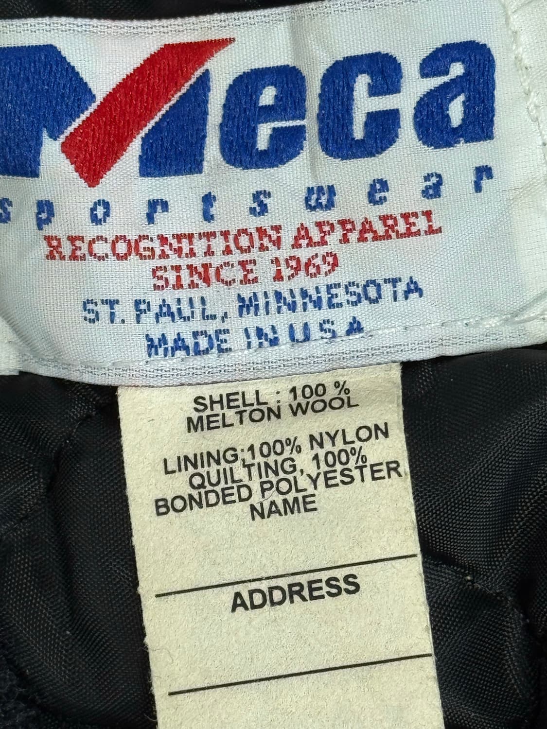 00's vtg varsity jacket 빈티지 바시티 재킷 L-XL 상품이미지7