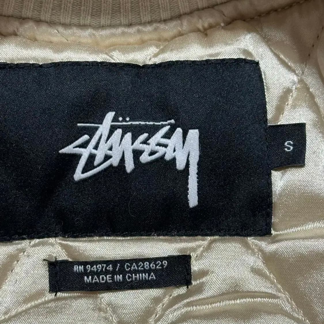 스투시 35주년 울 바시티자켓 상품이미지4