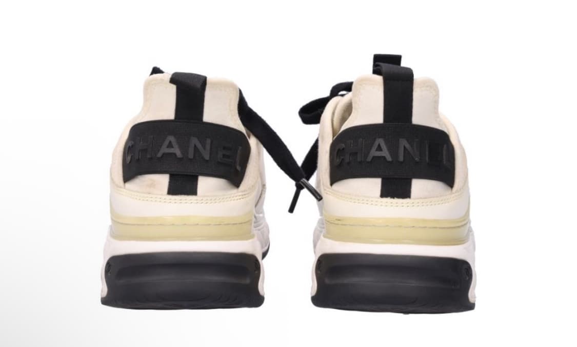 샤넬 G35617 믹스드 파이버 스니커즈 금장 아이보리 40 풀구성 상품이미지4