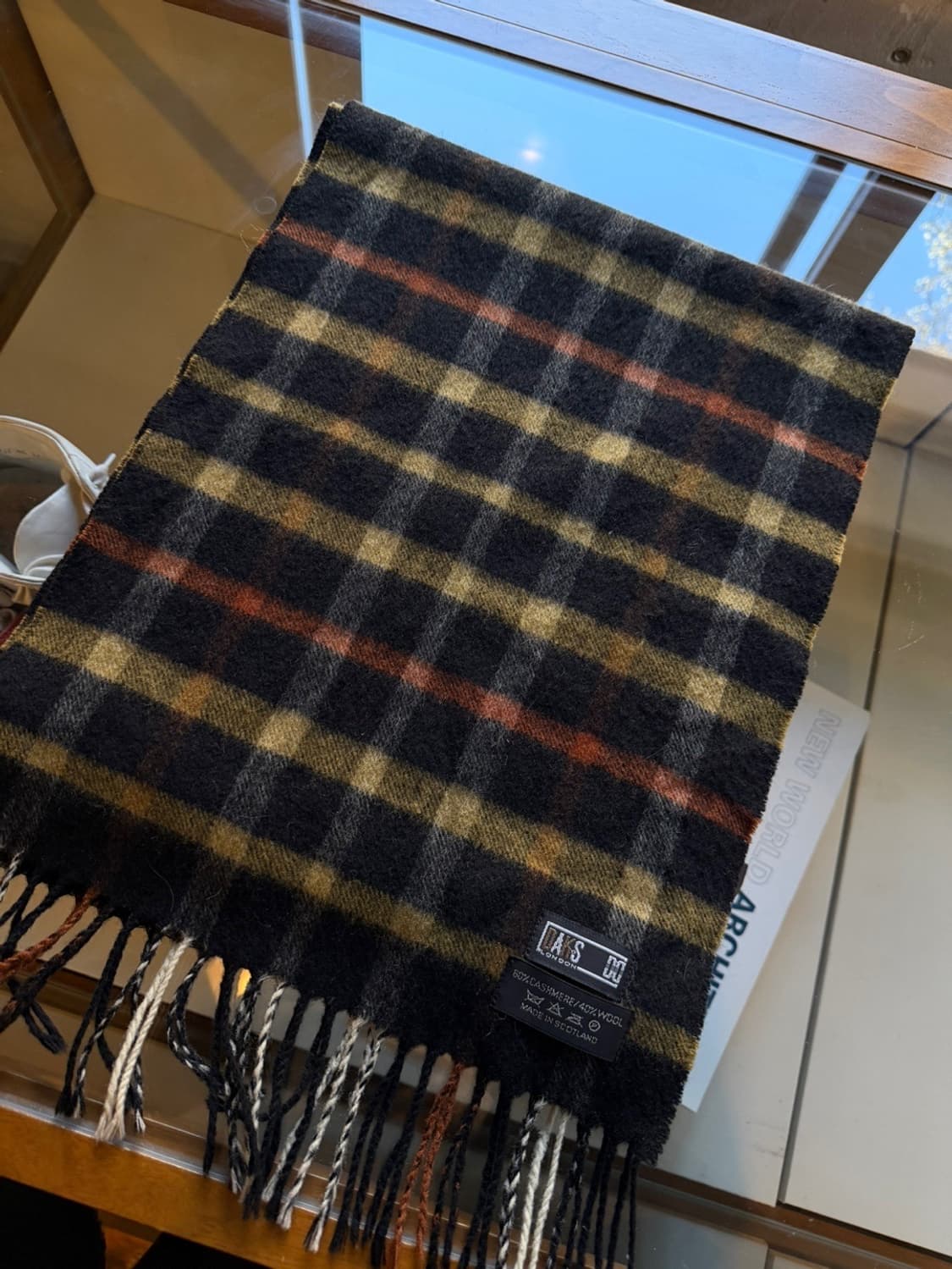 닥스 스코티쉬 메리노울 머플러 상품이미지10