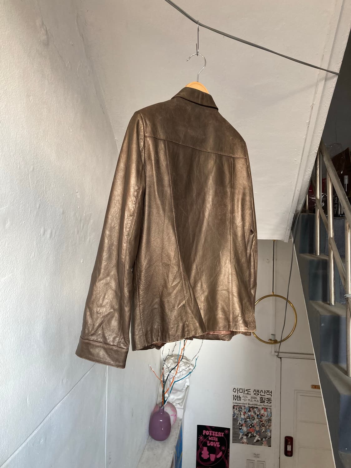 자연스러운 에이징++ 저스트핏•가죽자켓 상품이미지7