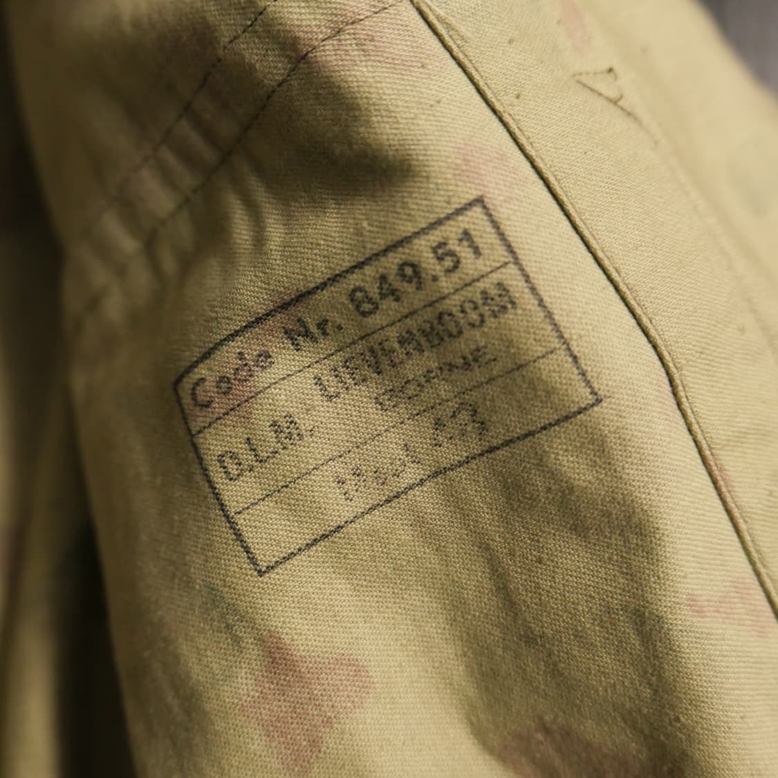 1950s Dutch Army Frogskin Jacket / 105 상품이미지9