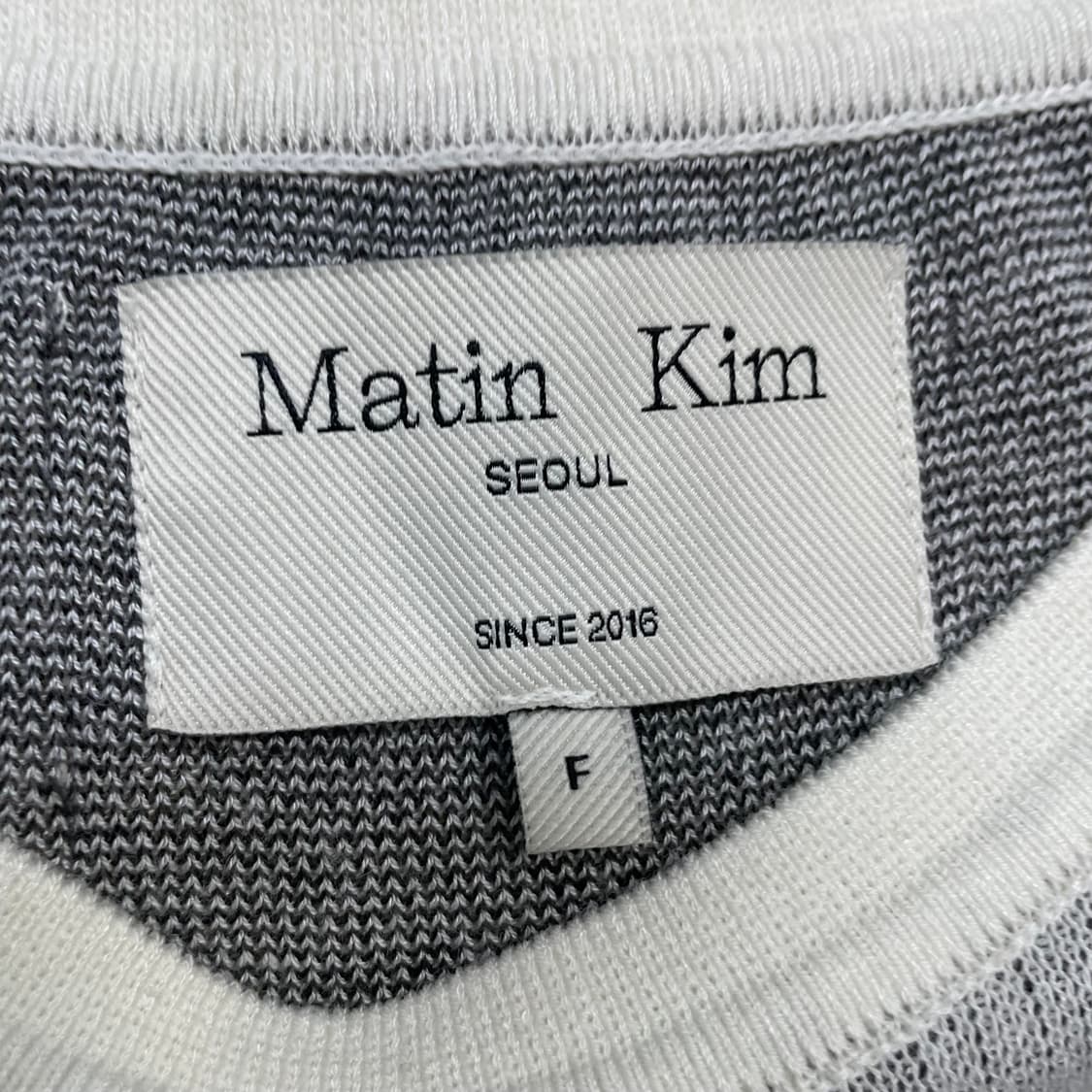 마뗑킴 Matin kim 엔젤 반팔 니트  상품이미지3