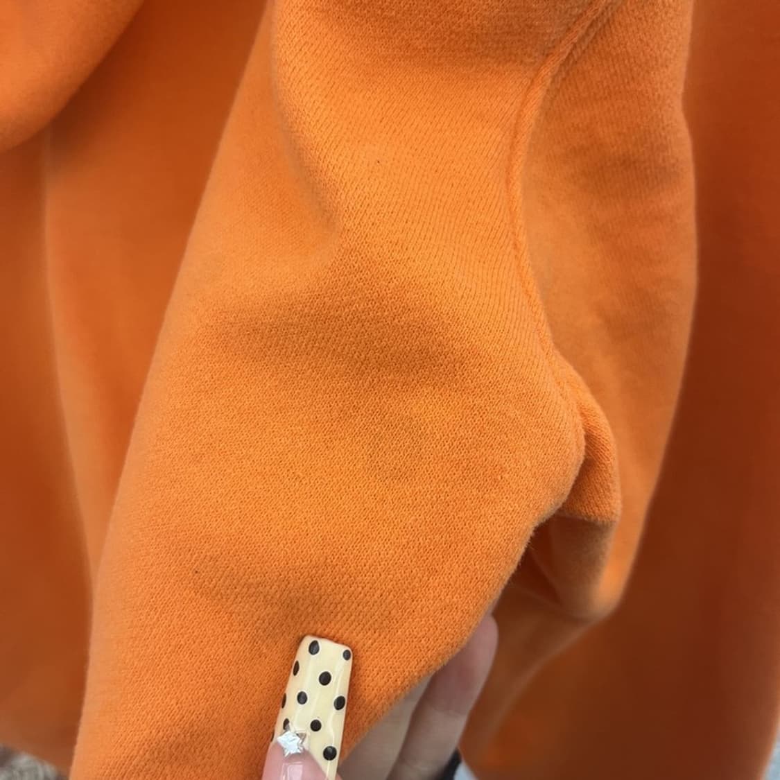폴로 랄프로렌 레트로 Y2K 오렌지 기모 후드집업 L C09796 상품이미지7