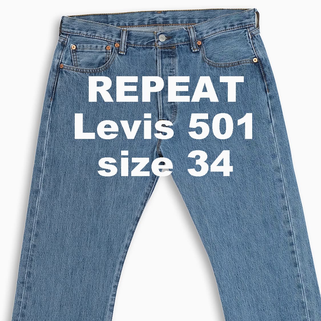 빈티지 리바이스 501 중청 34 사이즈 LV50134329 상품이미지1