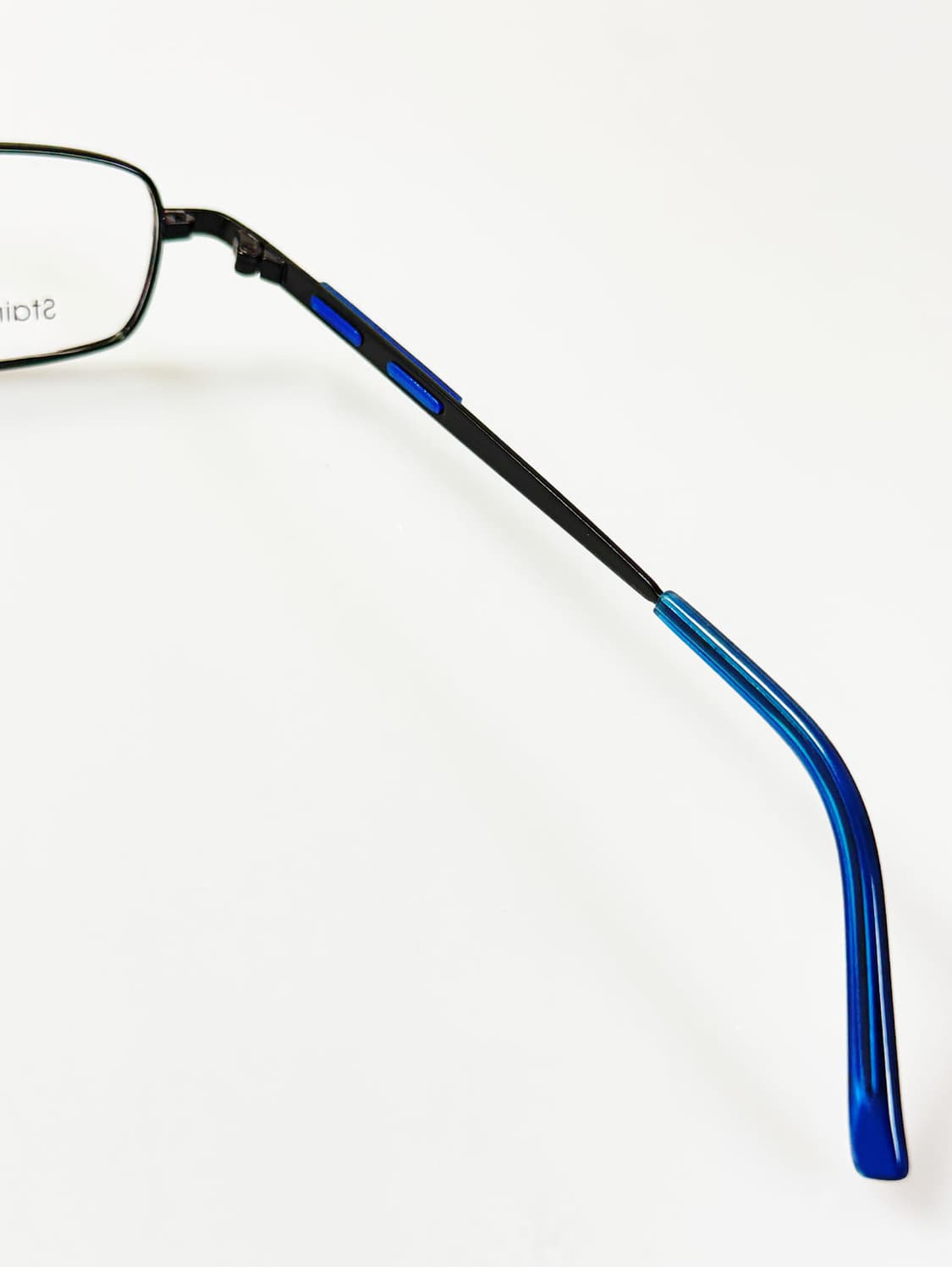 90s KIPLING 블랙 슬림 스퀘어 프레임 빈티지 안경 상품이미지6