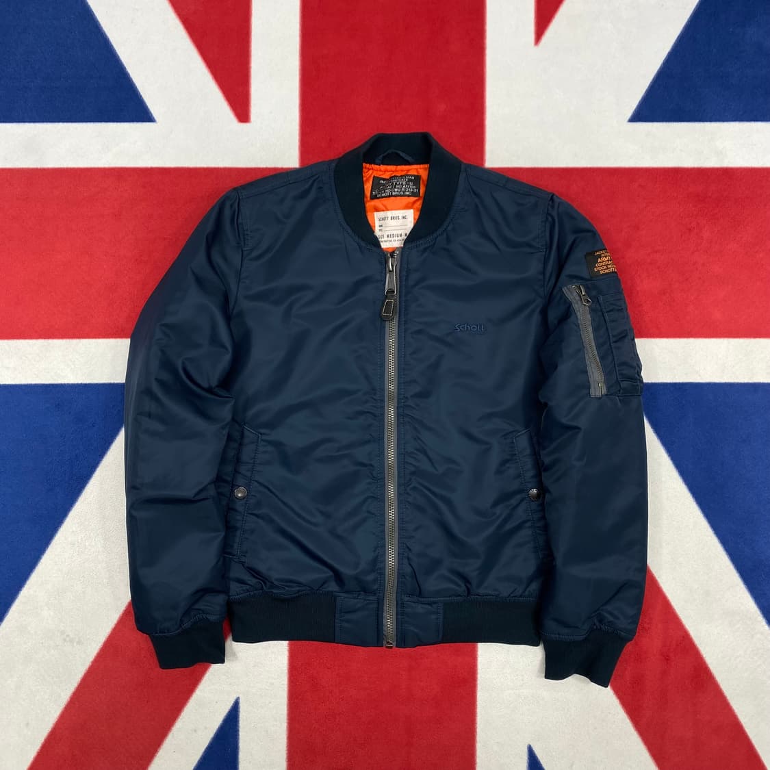 쇼트 ARMY TYPE-U MA-1 자켓 M  상품이미지1