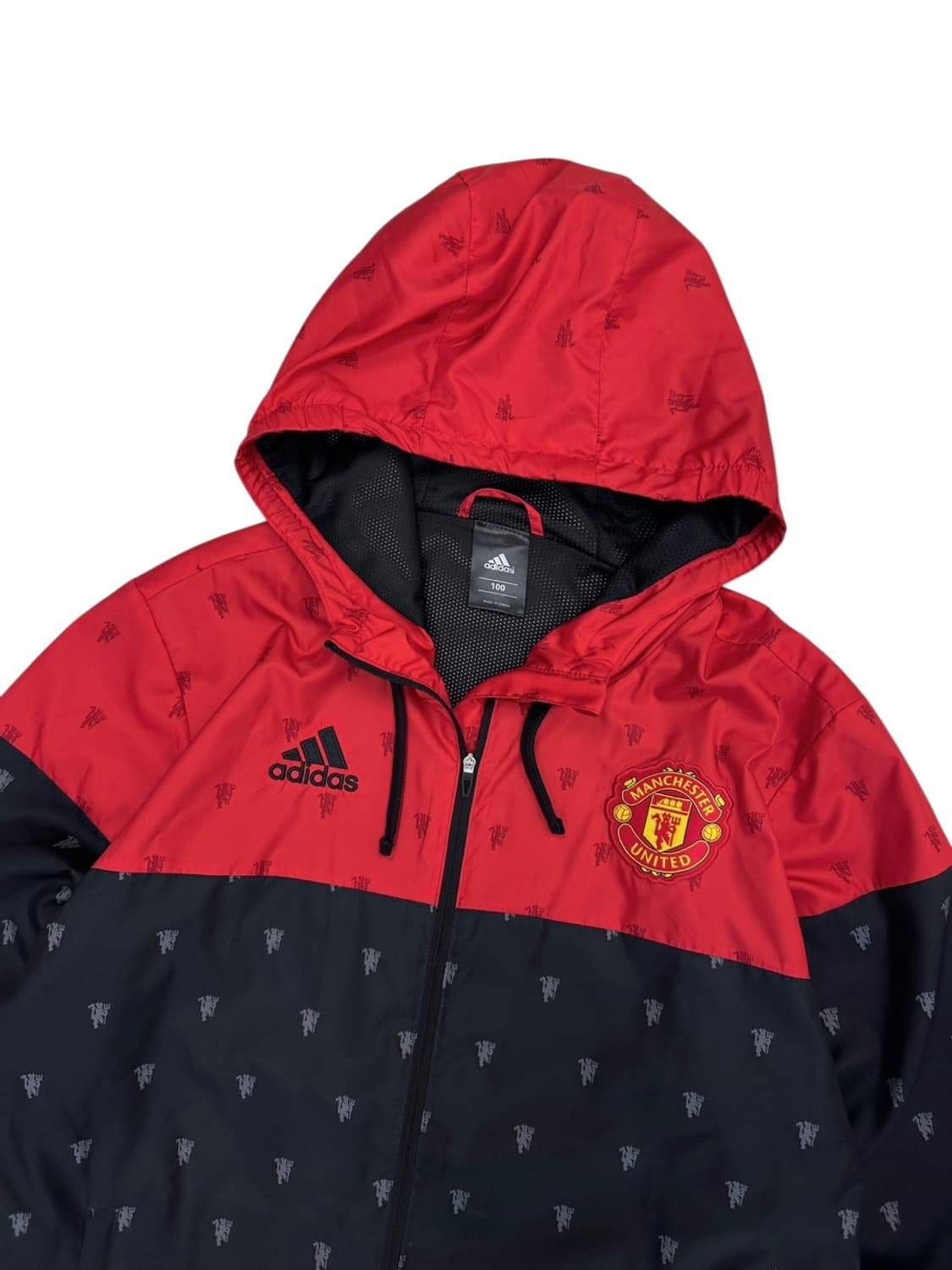 아디다스 맨유 바람막이 블랙 (L) 상품이미지2