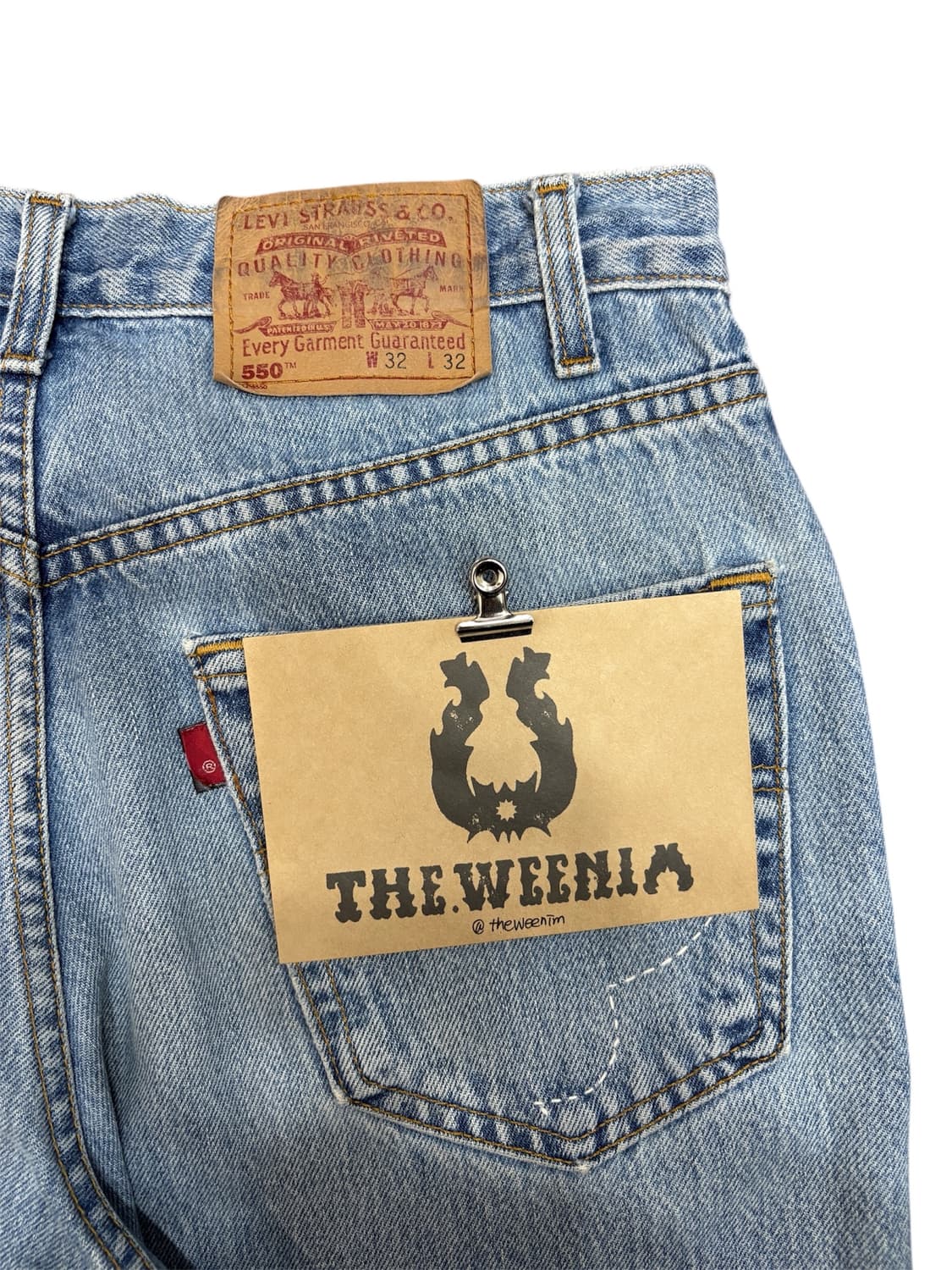 90's levi's repair jeans 상품이미지8