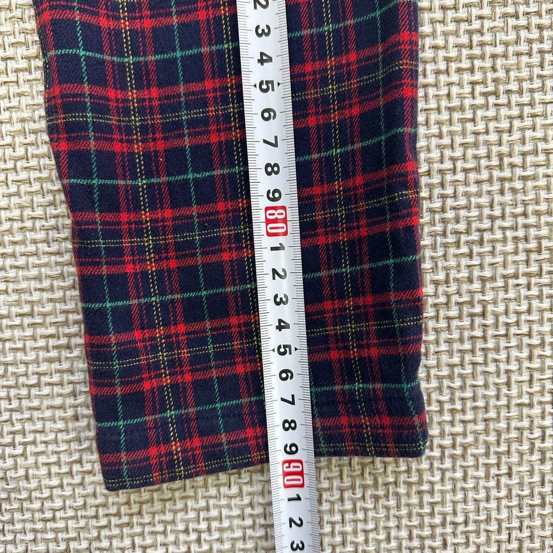 67 루이까스텔 여성 체크 바지 0429D 상품이미지7