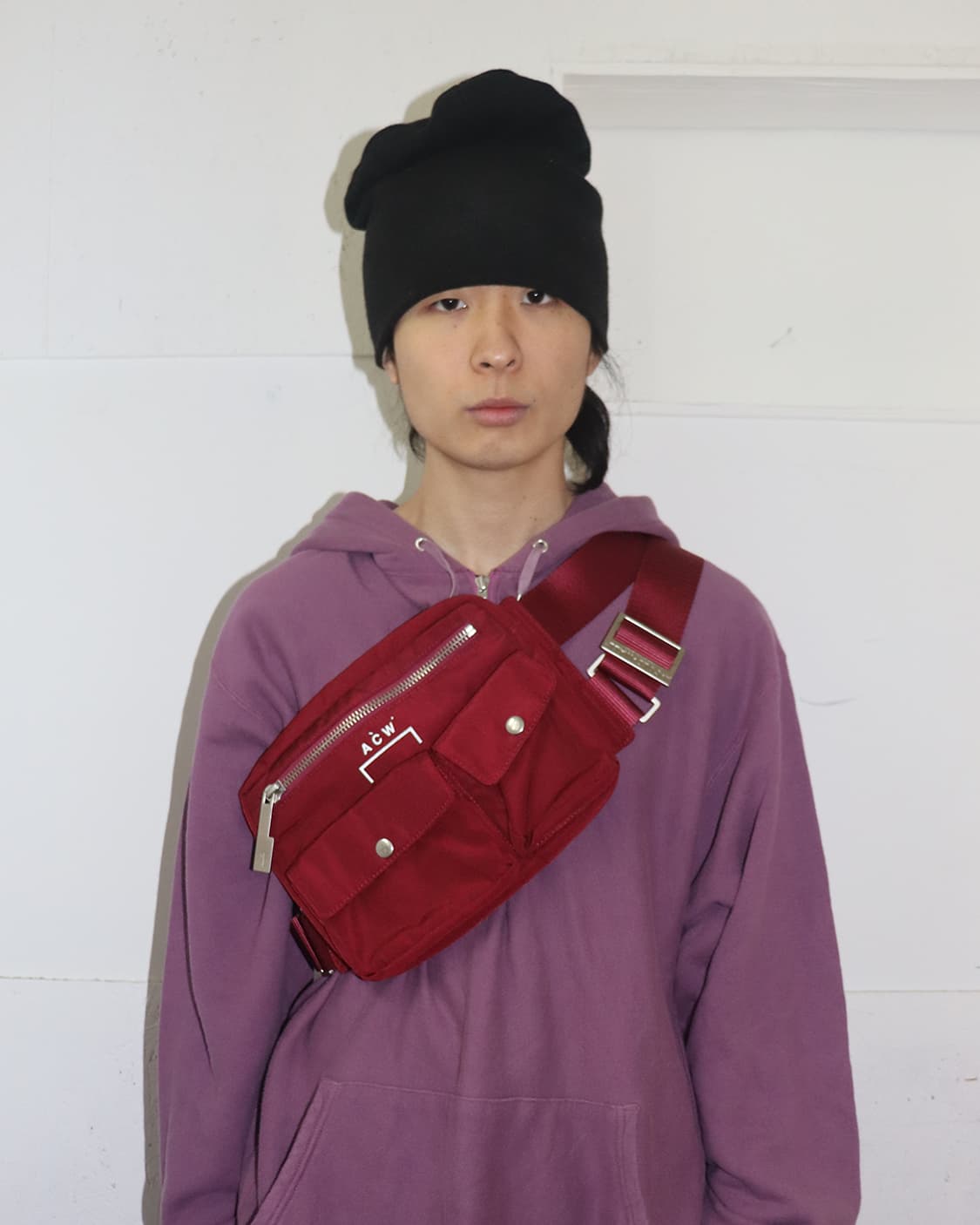 어 콜드 월 19SS 어브더먼 백 와인 상품이미지1