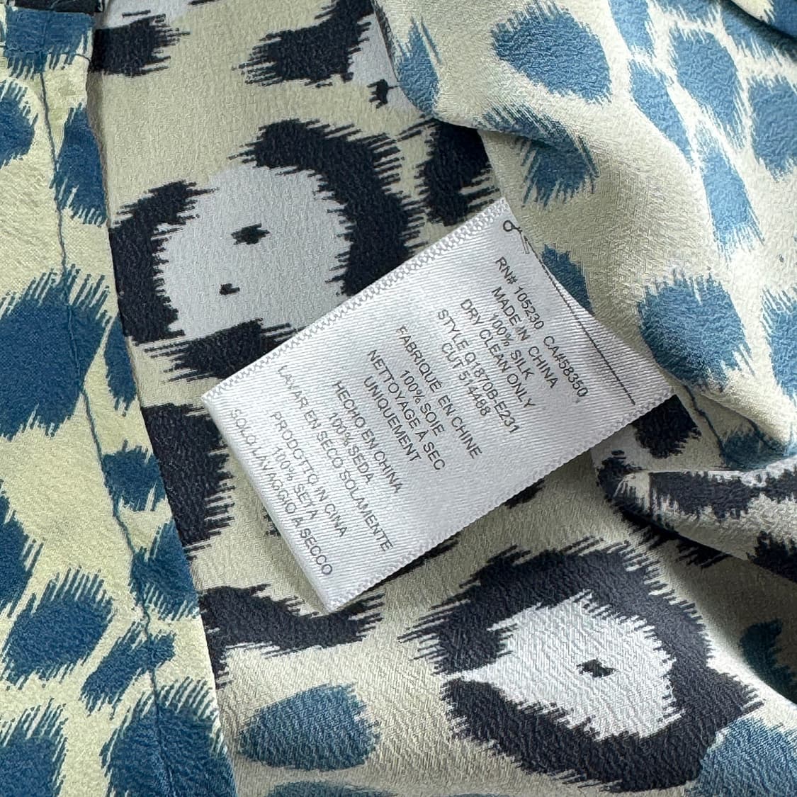 이큅먼트 애니멀 프린트 시그니처 셔츠 블라우스 상품이미지4