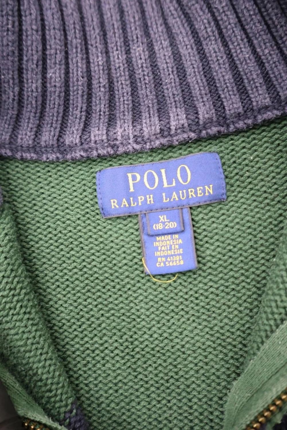 Polo Ralph Lauren Big Pony Half Zip Knit 상품이미지5