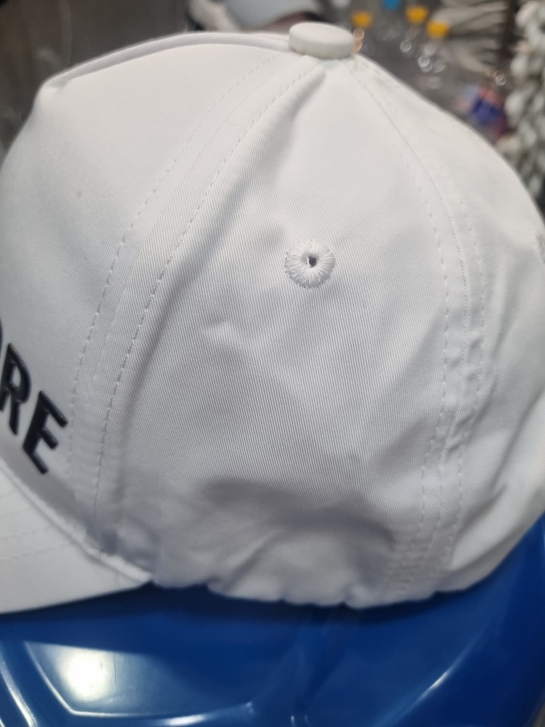 어메이징크리 흰색 볼캡 상품이미지4