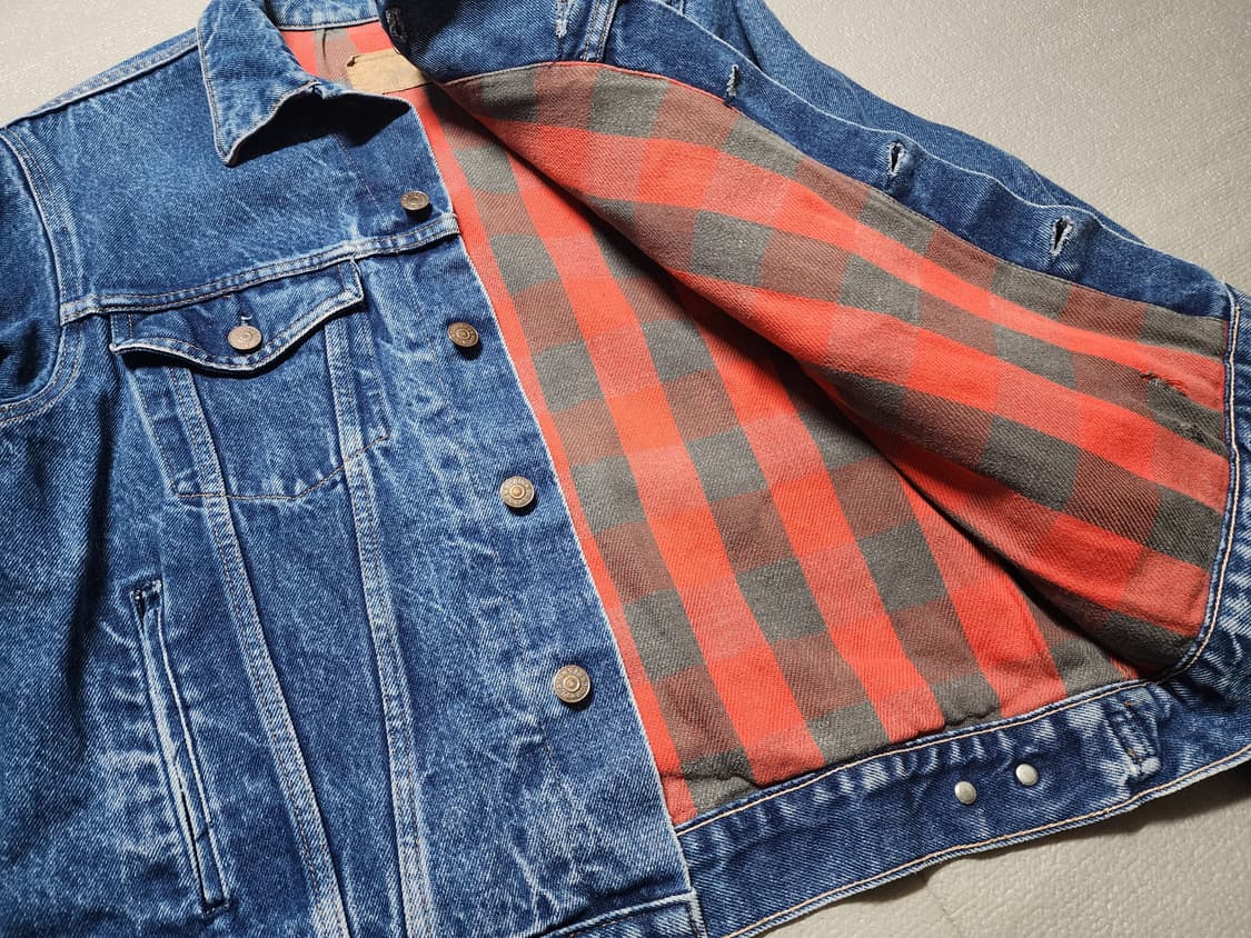 빈티지 80's plain pockets 데님자켓 상품이미지7