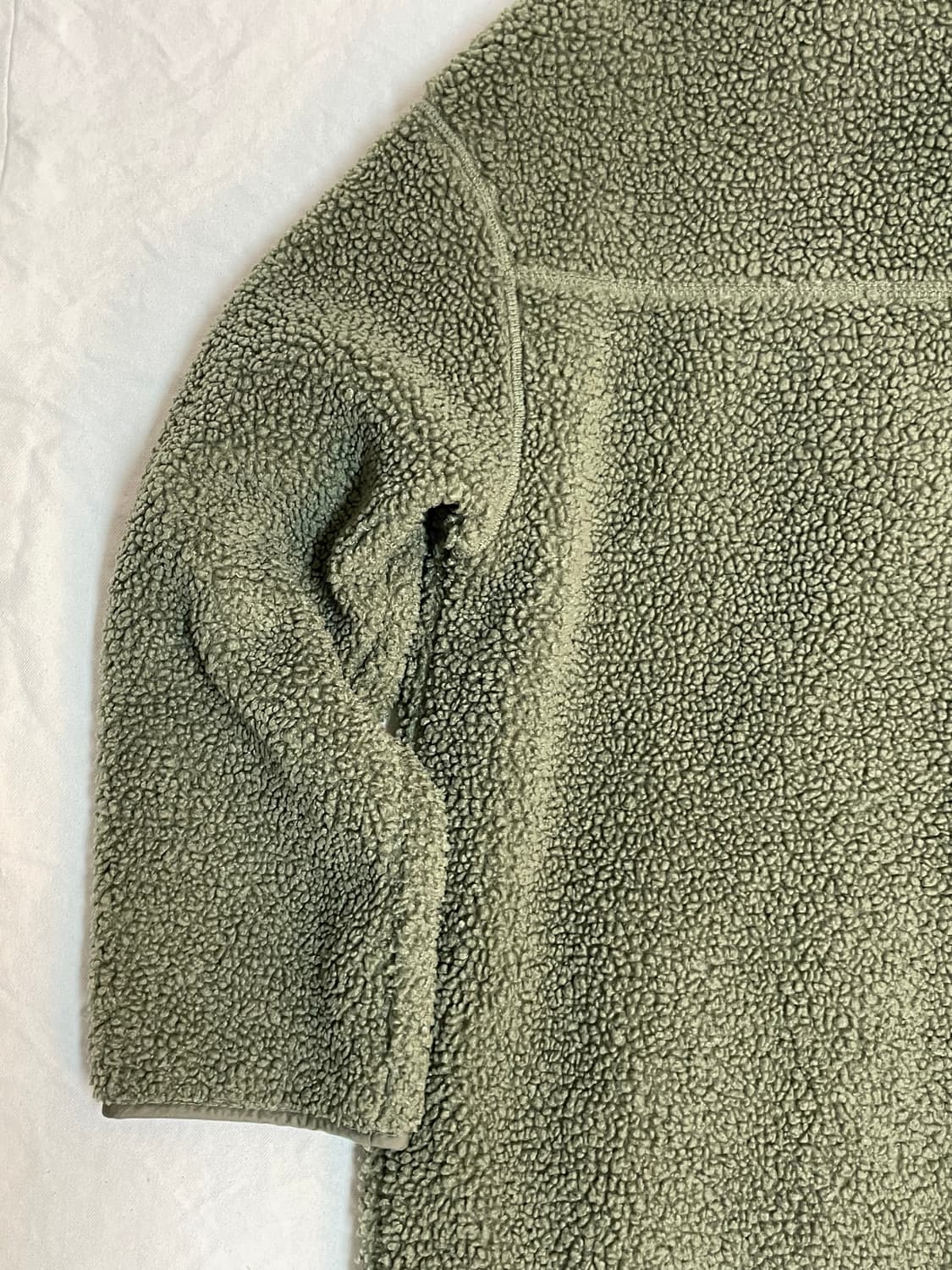 H&M 플리스 롱자켓 상품이미지10