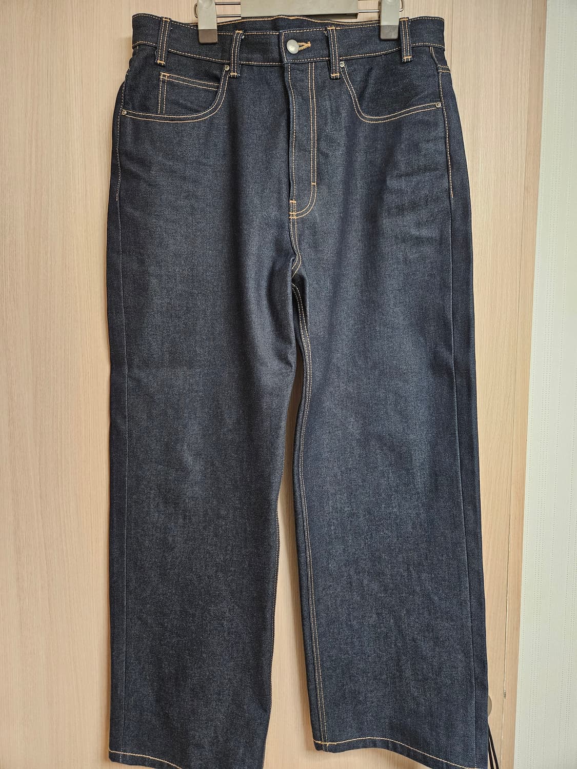 자라 스티치 배기핏 청바지 eu42 kr32 상품이미지1