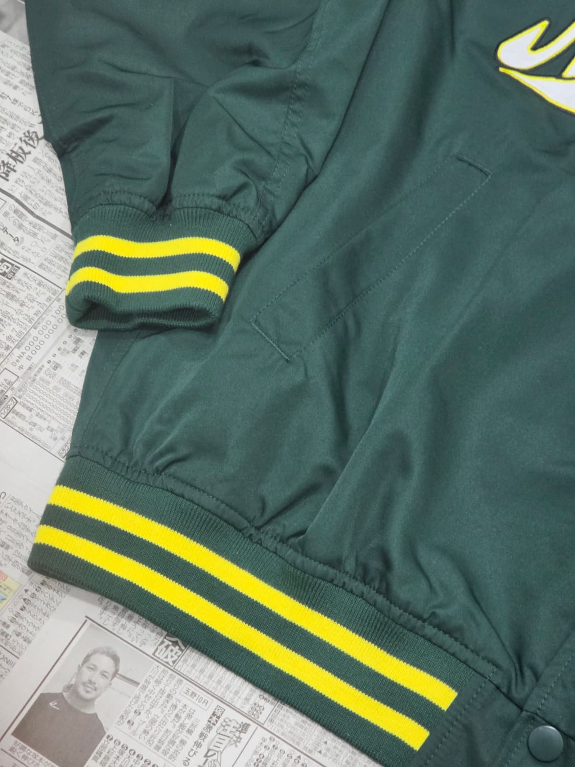 WE GO 바시티 자켓 L 상품이미지4