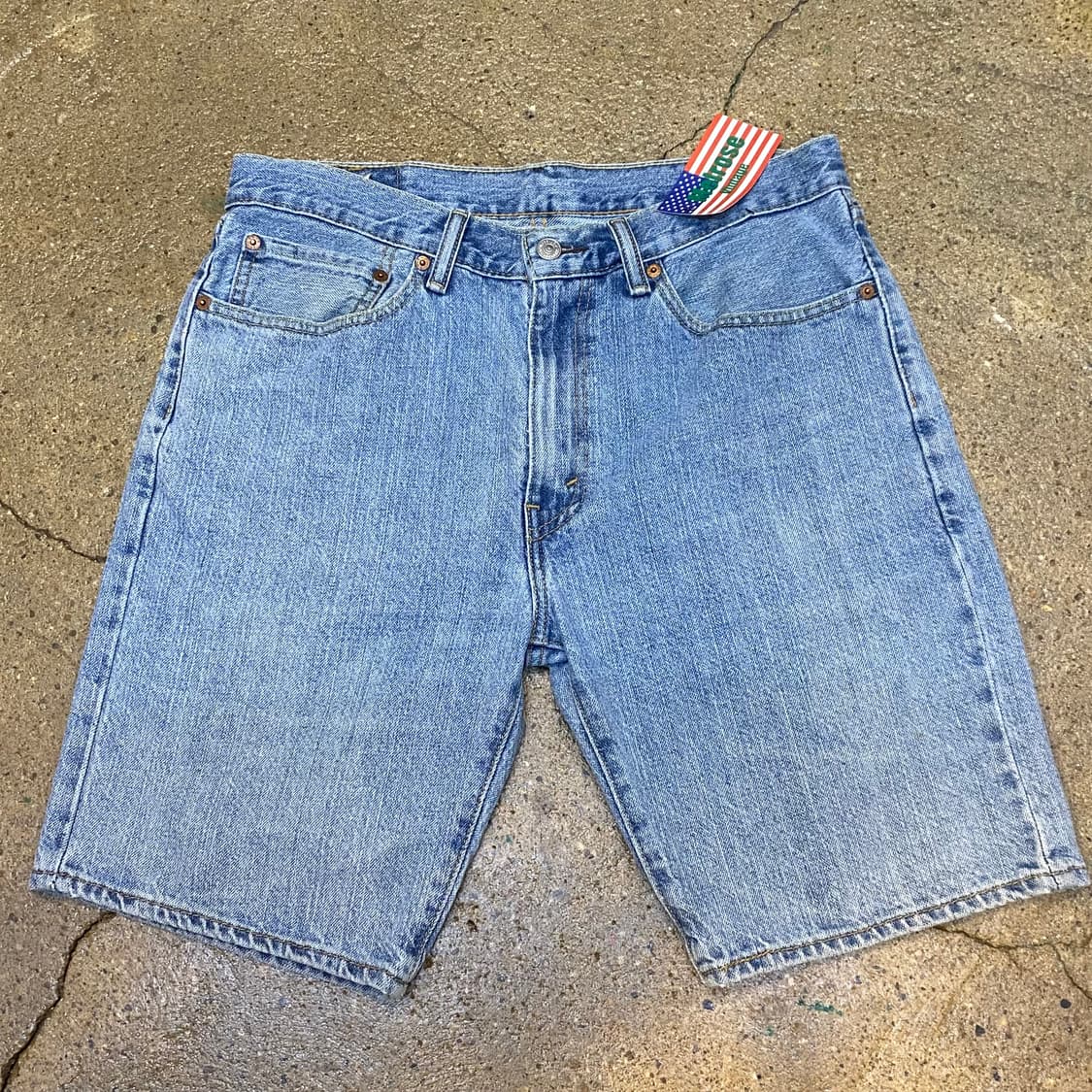 미국 빈티지 리바이스 505 연청바지 34size 상품이미지2