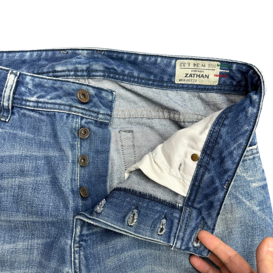 디젤 자탄 부츠컷 데님 made in ITALY (34)  상품이미지3