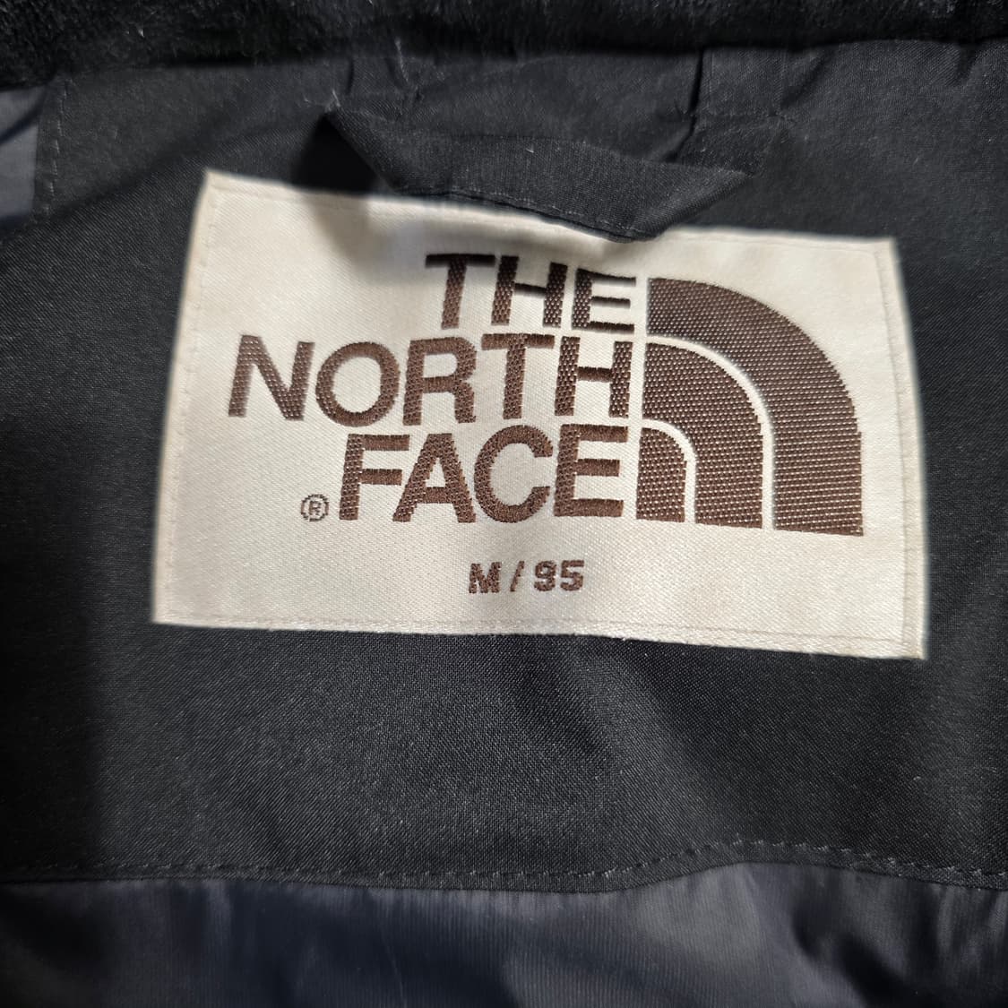 0734 [노스페이스] 롱패딩 95(M) / 다운80 충전  블랙 공용 상품이미지6