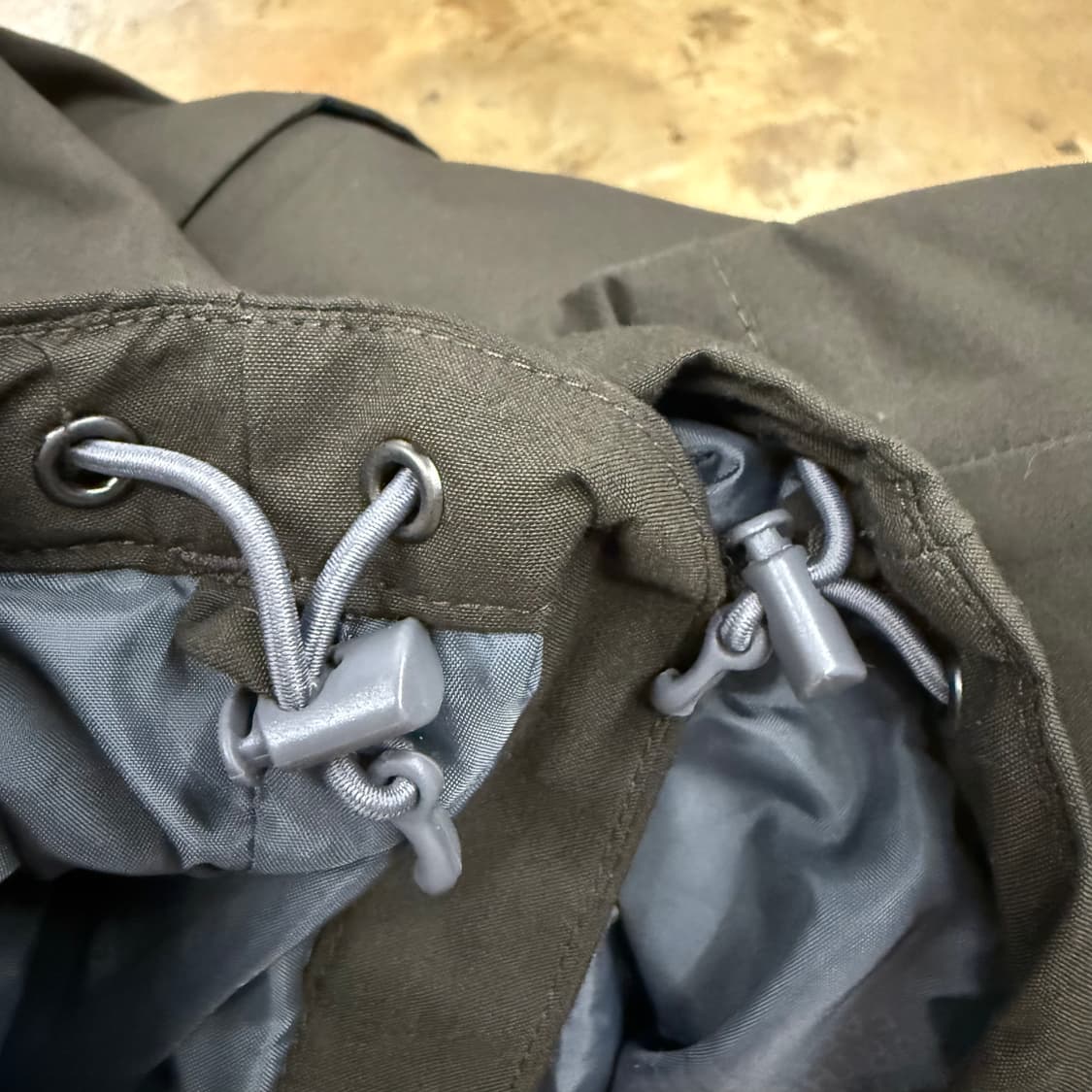 [정품/M] 노스페이스 고어텍스 자켓 카키 b17 상품이미지7