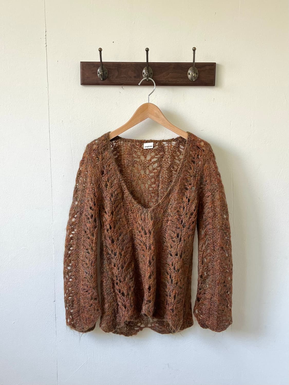 vingtrois 모헤어 시스루 스웨터 상품이미지1