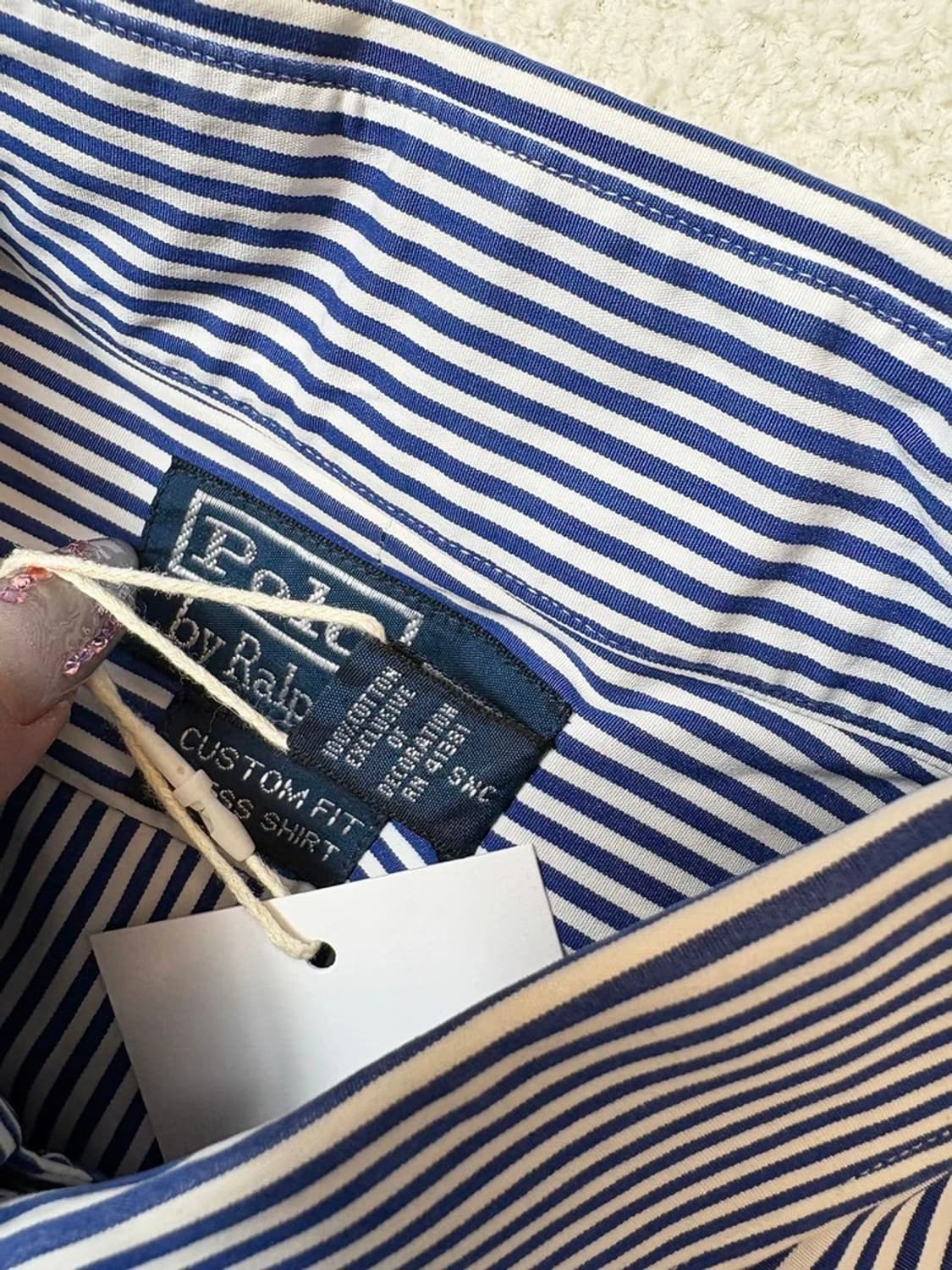 폴로 랄프로렌 시그니처 스트라이프 포니 로고 셔츠 PN6492 상품이미지8