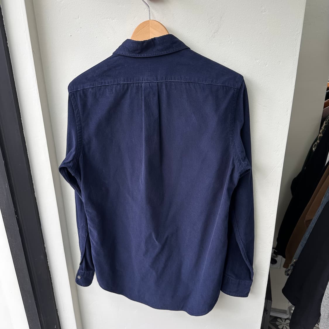 15255 - 폴로 랄프로렌 네이비 코듀로이 셔츠 상품이미지4