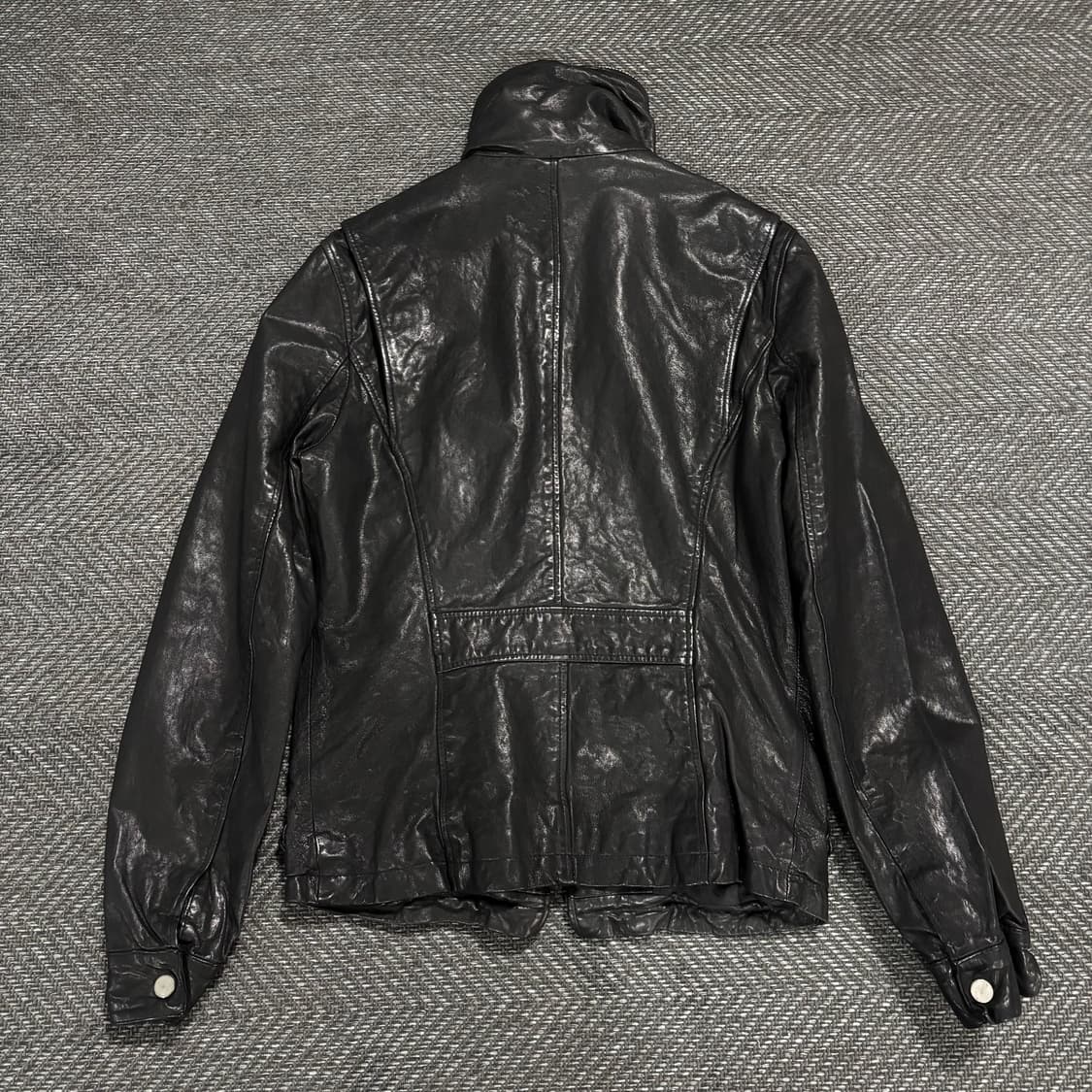 Vegetables sheepskin full zipper jacket 상품이미지3