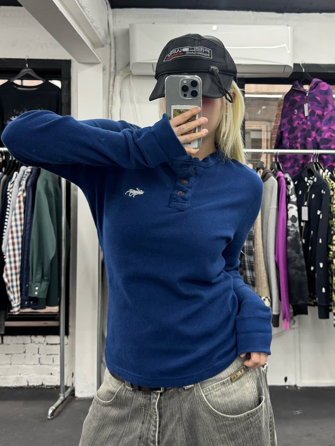 아베크롬비 와플 헨리넥 롱슬리브 상품이미지5