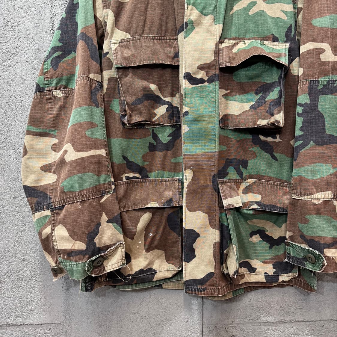 US Army 미군 우드랜드 카모 셔츠 (S)    상품이미지2