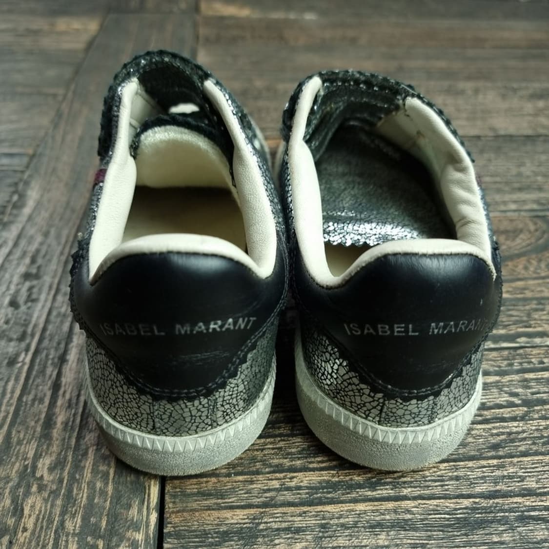 [이자벨마랑] 벨크로 실버 스니커즈 P01583 상품이미지5