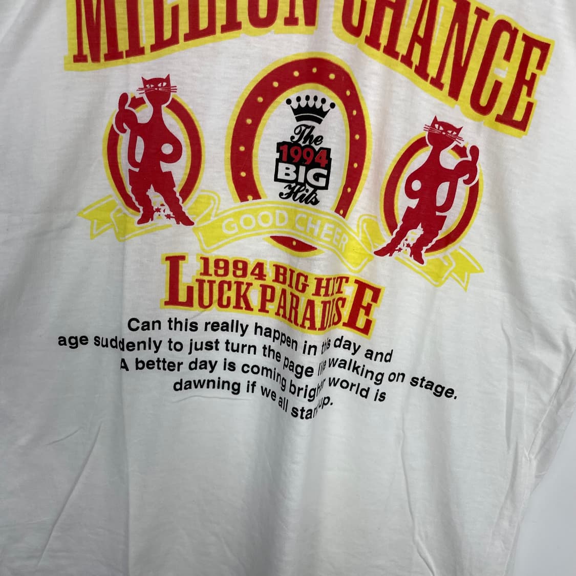 90s 빈티지 페스티벌 반팔 티셔츠 상품이미지4