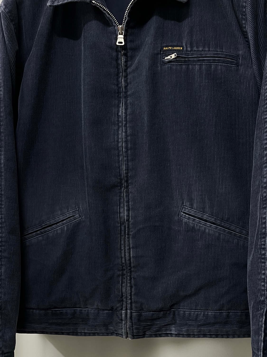00's 폴로랄프로렌 퍼플네이비 91-b 디트로이트 코듀로이 트러커 자켓 상품이미지5
